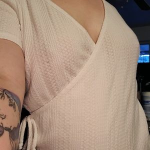 Altar'd State White Shirt